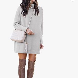 Women’s Batwing Sleeve Oversized Knit Tunic Sz S